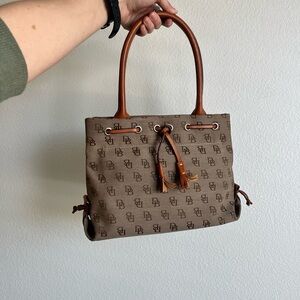 Dooney & Bourke Brown Shoulder Bag